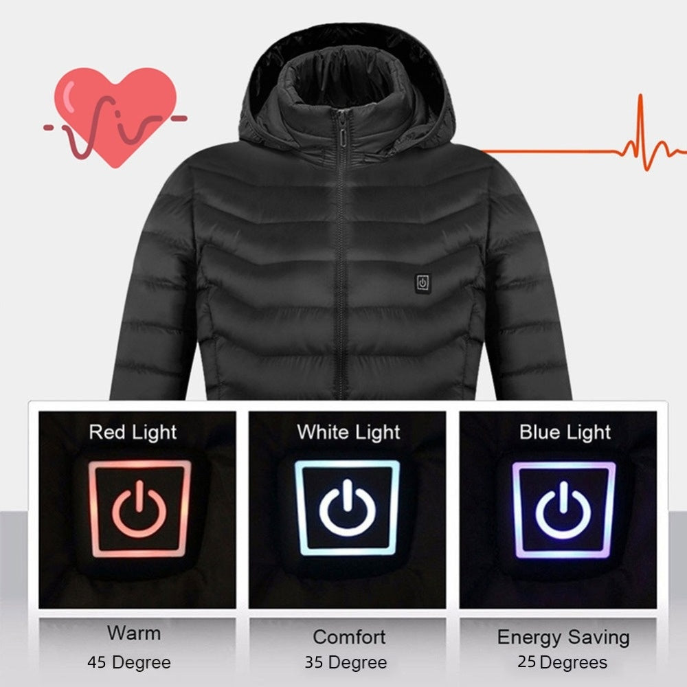 Aura Heatwrap Jacket - USB Heated Winter Coat for Men & Women