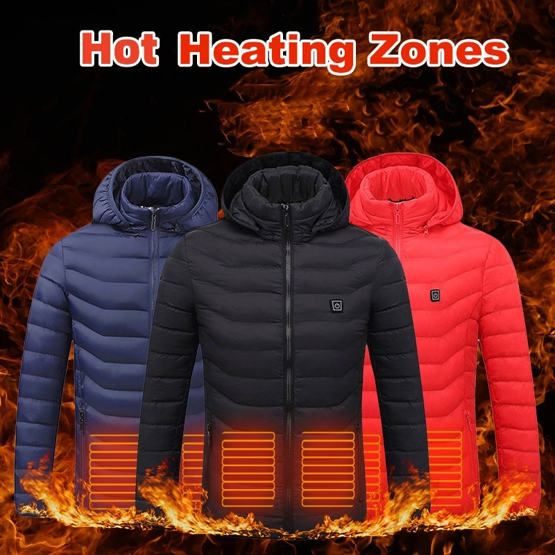 Aura Heatwrap Jacket - USB Heated Winter Coat for Men & Women