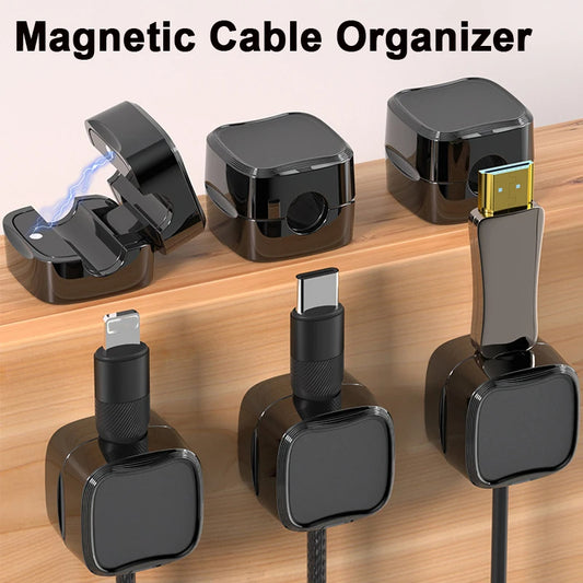 CableSnap SZN – Magnetic Under-Desk Cable Manager