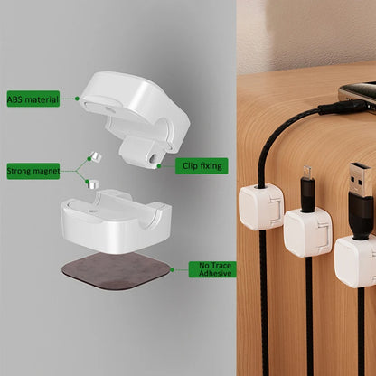 CableSnap SZN – Magnetic Under-Desk Cable Manager